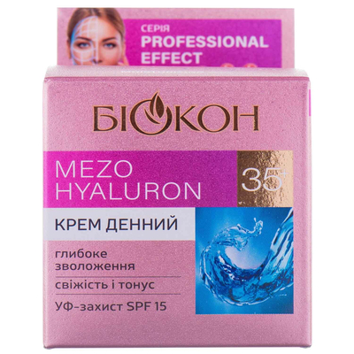 Крем для обличчя БІОКОН Professional effect Mezo hyaluron денний 35+ 50 мл